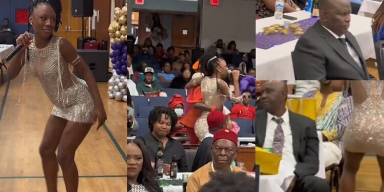 “Who invite Korra Obidi come where elders dey?” – Fans react as Korra Obidi performs before cold audience at recent event (Video)