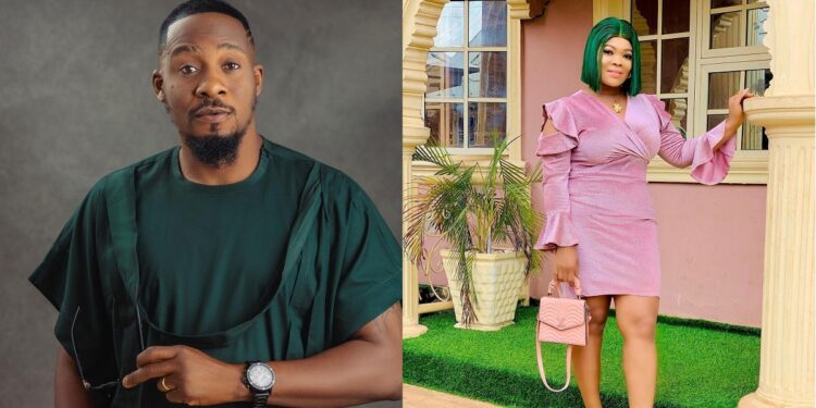 Jnr Pope and Ruby Ojiakor lock horns after the latter celebrated herself on Father’s day