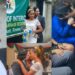 “Finally, we made it” – American man flies down to Nigeria to wed young lover one year after meeting on dating app (Video)