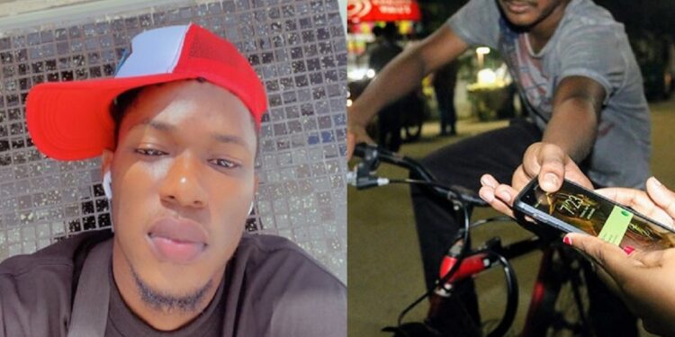Man narrates how a lady’s phone was snatched by a Lagos traffic robber while on transit