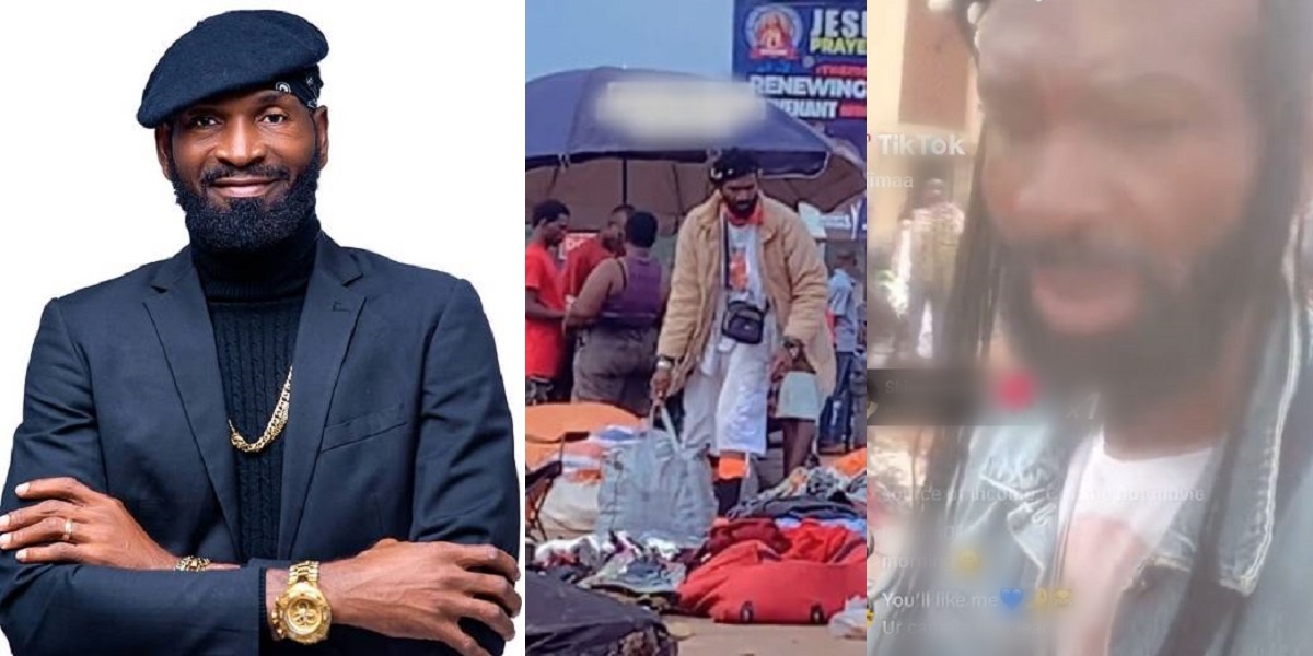 Actor Sylvester Madu breaks silence after a video of him selling