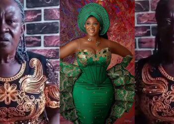 “Mercy Johnson is not her real name” – Woman who claims to be Mercy’s mother cries out for DNA test to prove it (Video)