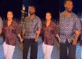 “Press their necks” – Fans reacts as pregnant Maria and lover, Kelvin step out in style (Video)