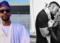 “Blessed to call you mine” – Actor Olumide Oworu gushes as he shows off lover