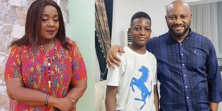 “To the drama king and dəv!l” – Actress, Rita Edochie throws shades as she marks two months of Yul’s son’s demise
