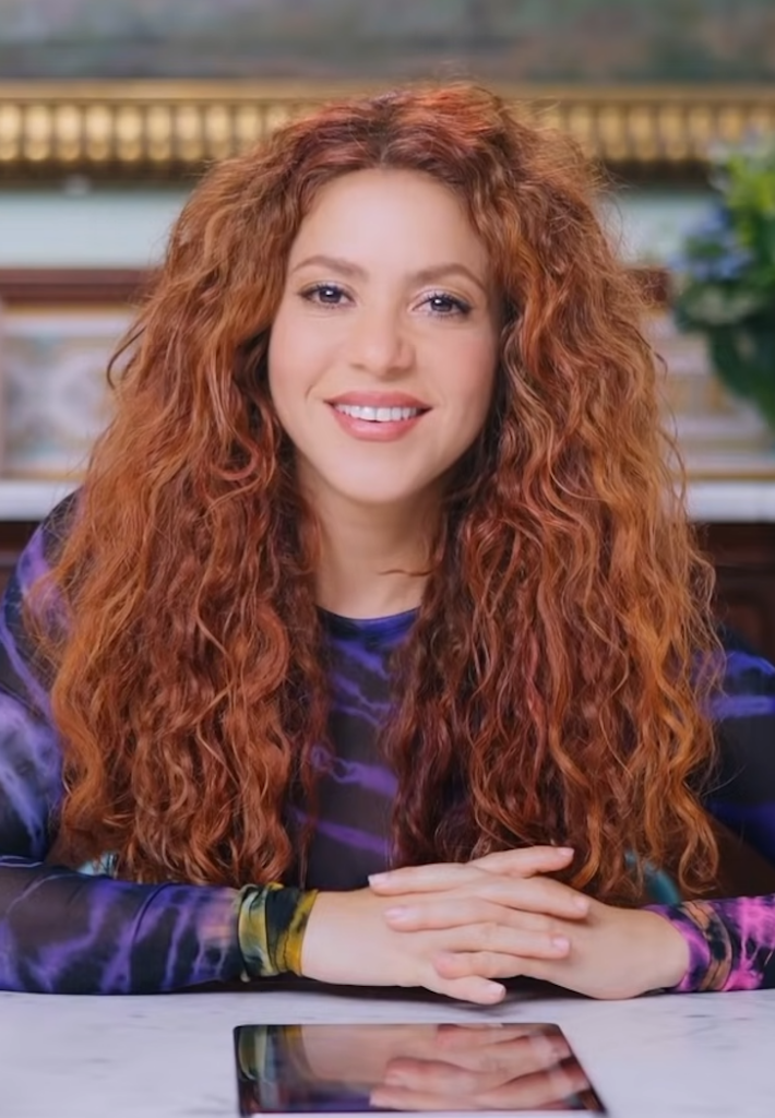  Singer Shakira takes