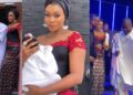 Singer, Skales and wife dedicate their child in church (Video)