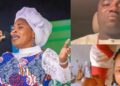 “You’re part of us” – Traditionalists call out gospel singer, Tope Alabi for using ‘their slang’ during ministration (Video)