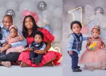 Nigerian couple welcomes