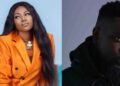 Actress, Yvonne Nelson reacts as Sarkodie claims he kicked against terminating the pregnancy