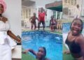 Actress, Mercy Johnson melts hearts as she shares fun moment with her kids (Video)