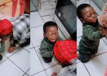 “I was told by a prophet that I’ll bear a child and he shall be a Shepherd unto his nation” – Lady says as she shares video of son praying for her (WATCH)