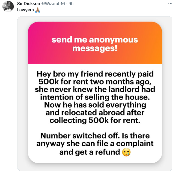 Nigerian lady laments as landlord sells entire building and flees