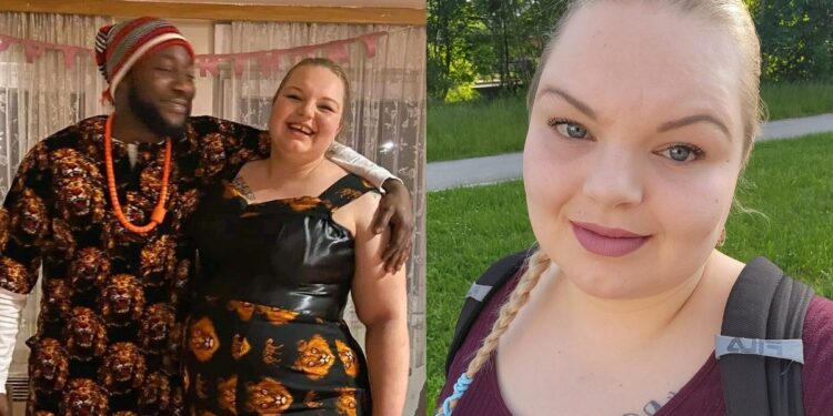“Where is humanity?” – German wife of Nigerian man laments after a troll said her husband married her because of passport