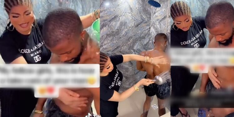 Bobrisky causes stir as he teaches women how to take care of their partners (Video)