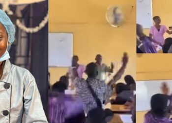 Jubilation in FUOYE as chef Dammy finally returns to class (Video)