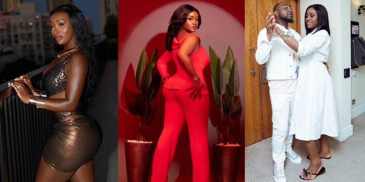 “Chioma got her body done, but it’s trrsh” – Davido’s alleged pregnant side chick, Anita bashes his wife, Chioma (Video)
