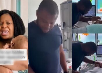 Emotional moment parents of conjoined twins see babies separate after successful surgery (Video)