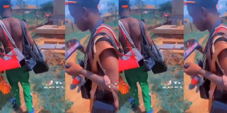 Man storms ex-girlfriend’s house to collect every gift he ever bought (video)