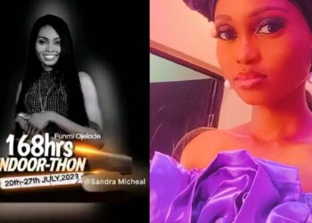 Ogun lady set to break a record for longest time being indoors without her phone
