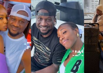Ivy Ifeoma shares sweet moments with Paul Okoye to appreciate him for always making her happy [Video]