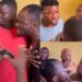 Drama as actress Damilola Oni refuses to act kissing scene with colleague Jigan on movie set (Video)