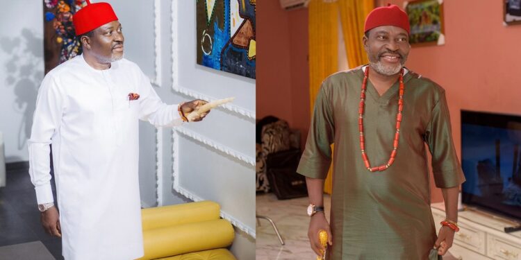 “How can a woman wear make-up to cook?” – Kanayo O. Kanayo tackles Nollywood filmmakers over wrong costumes (Video)