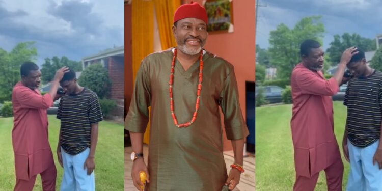 “You will continue to be a He” – Kanayo O. Kanayo prays for son as he relocates to America (video)