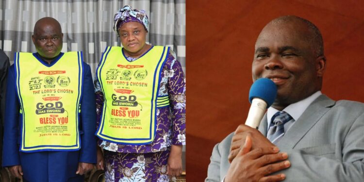 Pastor Lazarus Mouka loses