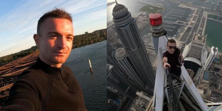 Daredev!l known for high-rise stunts