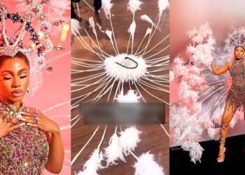 Mercy Eke's striking outfit