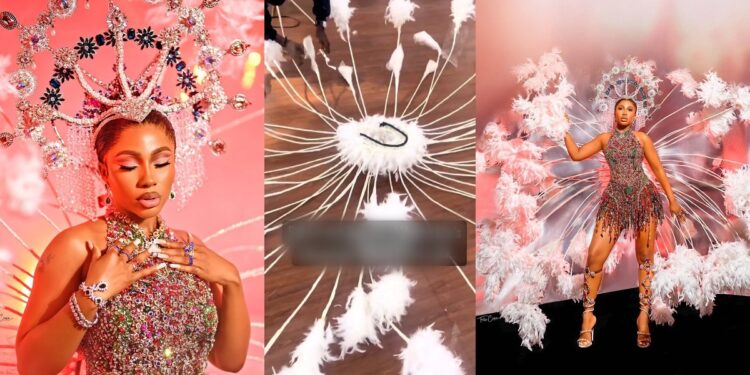 Mercy Eke's striking outfit