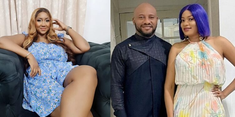 Judy Austin breaks silence following rumors of May gaining custody of Yul Edochie’s mansion and their children