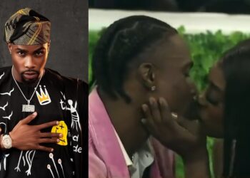BBNaija All Stars: Uriel and Neo share passionate kiss
