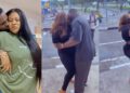 Heartwarming moment actress Nkechi Blessing reunited with her lover after months apart (Video)