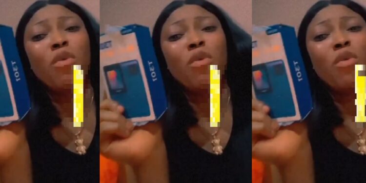 Lady rants as man who promised iPhone 12 after a night together sends her torchlight phone [Video]