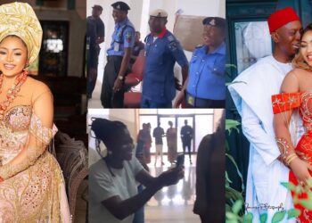 Regina Daniels' grand reception