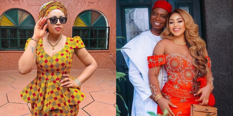 “We the people are solidly behind you” – Regina Daniels cheers on husband as he assumes office