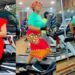 Actress Ruby Ojiakor causes a stir as she hits the gym in traditional attire (Video)