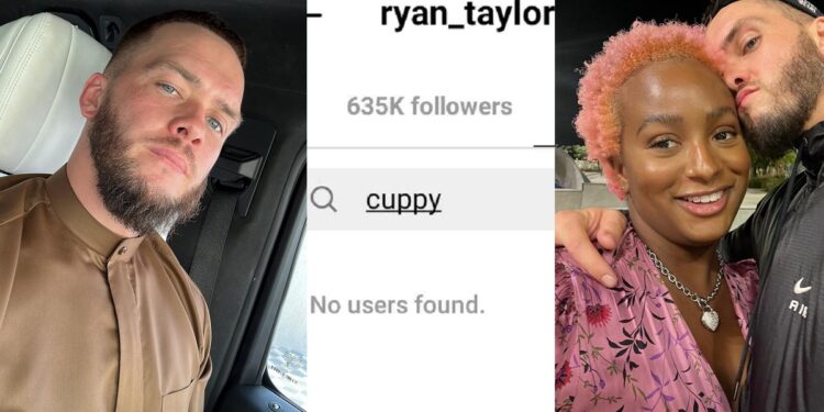 “If it’s blocking your spiritual growth, let it go” – Ryan Taylor says as he unfollows Cuppy
