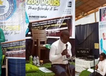 GWR: Nigerian man begins 200-hour sing-a-thon in Lagos (video)