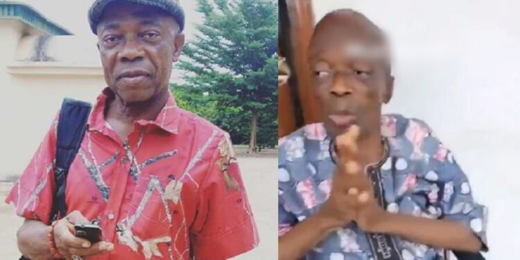 “I stepped on many toes in my youth, especially women” – Ailing veteran actor, Sule Suebebe, begs for forgiveness (Video)