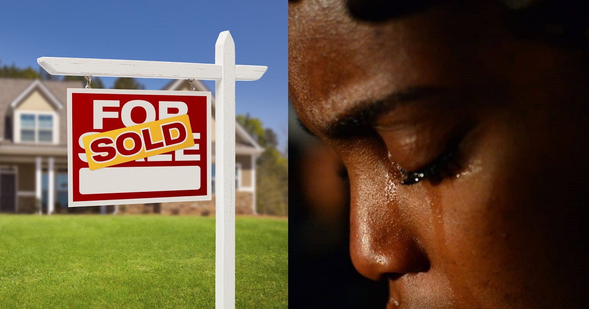 Nigerian lady laments as landlord sells entire building and flees