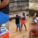 Members gang up to beat up lady who used their ‘contribution money’ to buy iPhone 13 (Video)