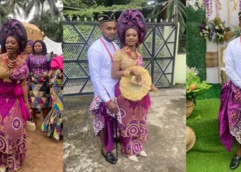 “Talking stage started in JSS 2” – Man marries schoolmate after 16 years of dating