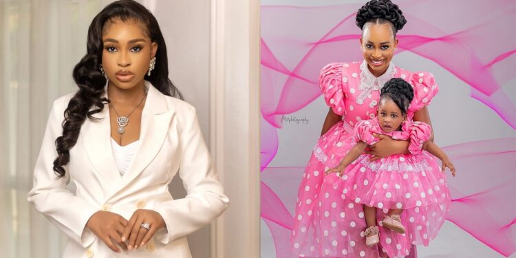 Yetunde Barnabas celebrates daughter’s first birthday with adorable photos