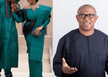 Newly married man thanks Peter Obi for giving him wedding gift after meeting at airport