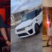 Frodd’s pregnant wife takes delivery of the car from his mechanic (video)