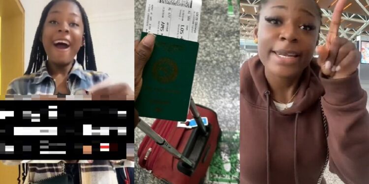 “I got my visa within 9 days” – Excited Nigerian lady reveals as she relocates to Canada