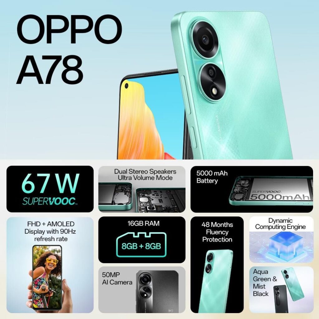 OPPO A78 device